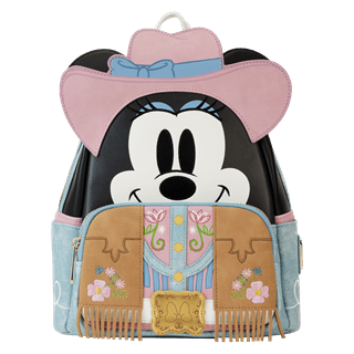 Western Minnie Mouse Cosplay Mini Backpack Loungefly