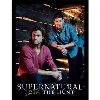 Supernatural Sam & Dean Winchester 30cm x 40cm Framed Art Print