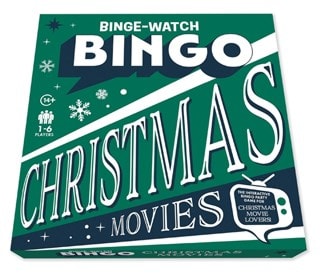 Christmas Movies Binge-Watch Bingo Board Game