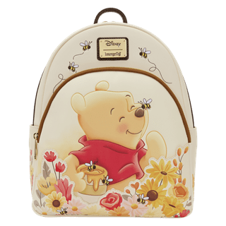 Winnie The Pooh Bees & Flowers Loungefly Mini Backpack