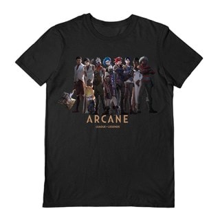 Arcane Characters Black Tee