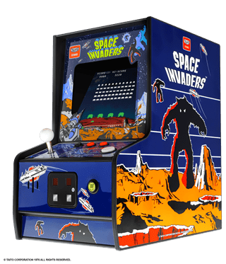 Micro Player Space Invaders Collectible Retro My Arcade Premium Edition