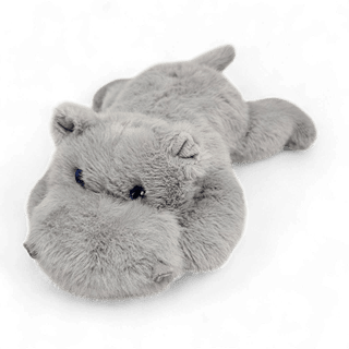 Yabu Mini Fluffy Hippo Kenji Plush