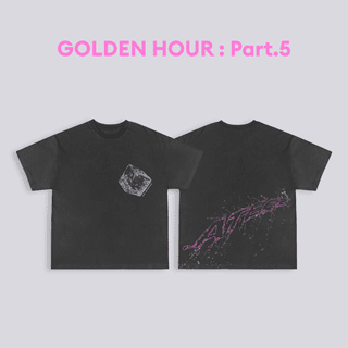 ATEEZ Golden Hour Part 5 Pigment Black Tee