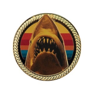 Jaws 50th Anniversary 24K Gold Plated Presentation Coin