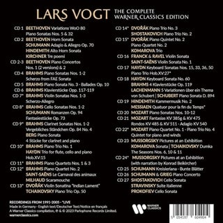 Lars Vogt: The Complete Warner Classics Edition