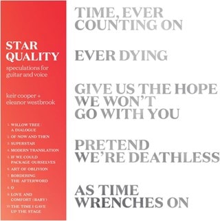 Star quality: Speculations for guitar and voice