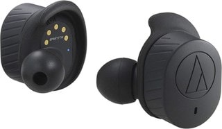 Audio Technica ATH-SPORT7TW Black Sport True Wireless Bluetooth Earphones
