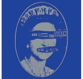 God Save The Queen: Sex Pistols Canvas Print  40 X 40Cm