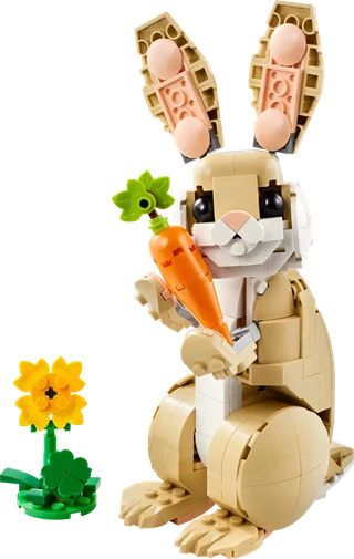 Cute Bunny LEGO Creator 3-In-1