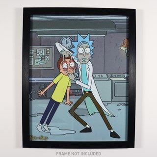 Rick & Morty Limited Edition Fan-Cel Art Print