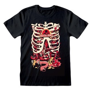 Anatomy Park Rick & Morty Black Tee