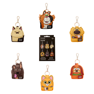 Pixar Dogs & Cats Loungefly Mystery Mini Backpack Keychain Charm