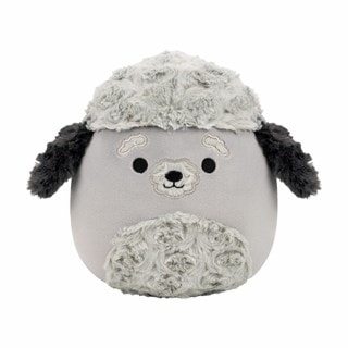 7.5'' Alfie Grey Aussiedoodle With Fuzzy Swirl Belly  Squishmallows Plush