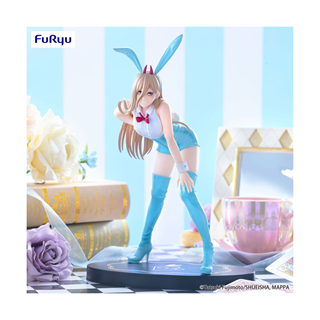 Power Light Blue Chainsaw Man BiCute Bunnies Furyu Figure