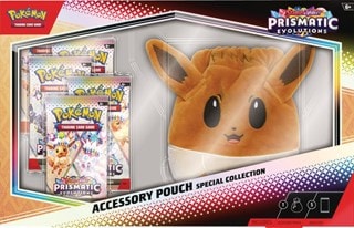 Scarlet & Violet 8.5 Prismatic Evolutions Accessory Pouch Pokemon Trading Cards