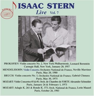 Isaac Stern: Live - Volume 7