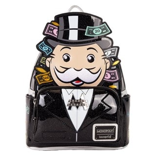 Monopoly Pennybags Loungefly Mini Backpack