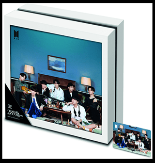 BTS BE-BAND (289pc) Jigsaw Puzzle With Frame & Photo Card