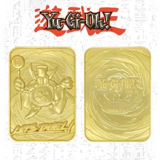 Time Wizard Limited Edition Yu-Gi-Oh! 24K Gold Plated Collectible