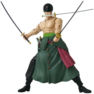 Roronoa Zoro Three Sword Style One Piece Anime Heroes Action Figure