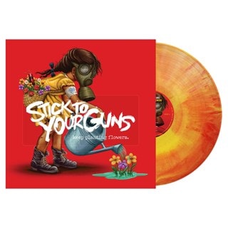 Keep Planting Flowers - Red Yellow Galaxy Vinyl