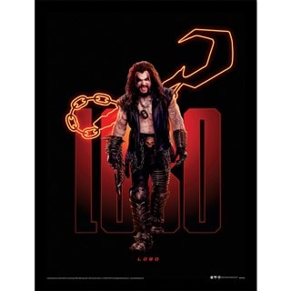 Lobo Supergirl Movie 30cm x 40cm Framed Print