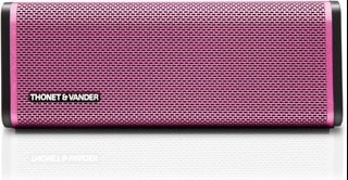 Thonet & Vander Frei Pink Bluetooth Speaker