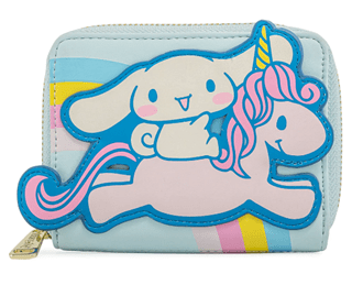 Sanrio Cinnamaroll Unicorn Zip Around Loungefly Wallet