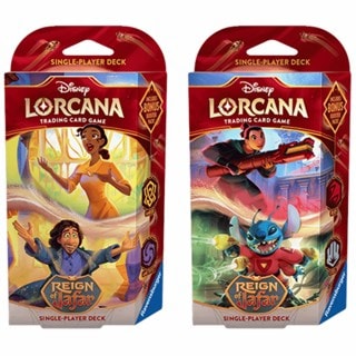 Reign Of Jafar Starter Deck Disney Lorcana Trading Cards Assortment