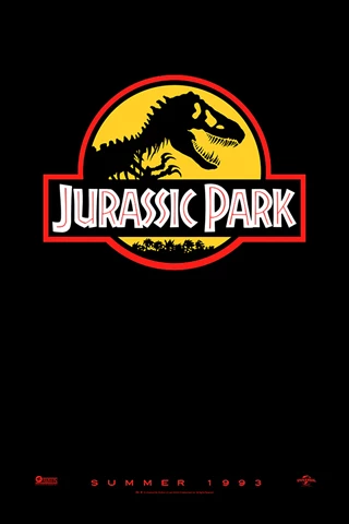 Jurassic Park Original Theatrical Teaser 61cm x 91cm Fine Art Poster