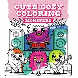 Monsters Cute Cozy Colouring Book