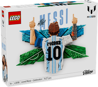 Lionel Messi Celebration LEGO Editions