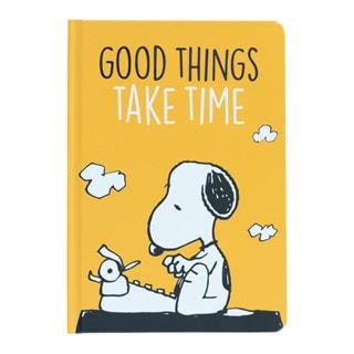 Snoopy Good Things Peanuts A5 Notebook