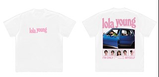 I'm Only F**king Myself Lola Young White Tee