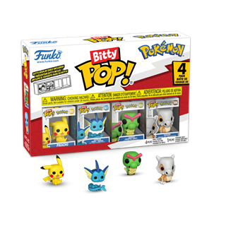 Pikachu Pokemon Funko Pop Bitty 4 Pack