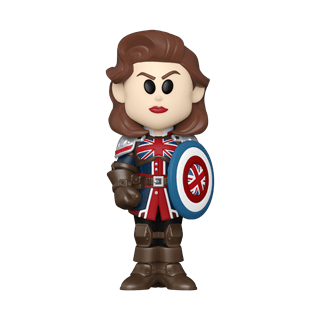 Captain Carter With Chance Of Chase What If? Funko Vinyl Soda