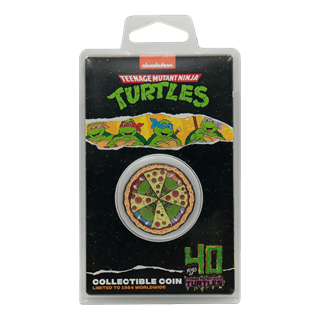 Limited Edition 40th Anniversary Teenage Mutant Ninja Turtles Collectible Coin