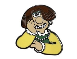 Wendolene Wallace & Gromit Pin Badge