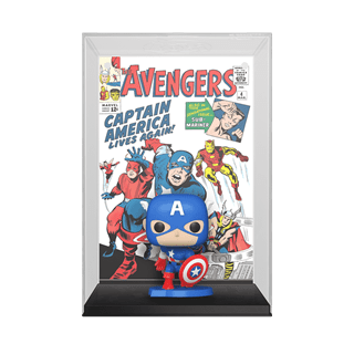 Captain America 27 Avengers #4 1963 Funko Pop Vinyl Comic Cover