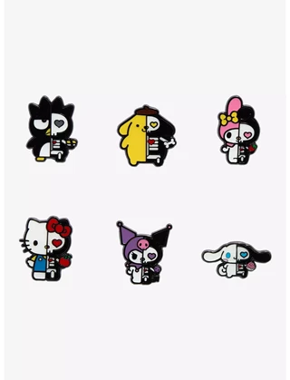 Sanrio Skeleton Split hmv Exclusive Loungefly Mystery Pins