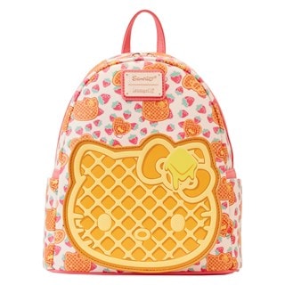 Sanrio Hello Kitty Breakfast Waffle Mini Loungefly Backpack