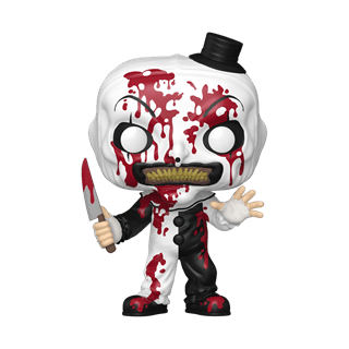 Art the Clown Bloody Knife 1948 Chance of Blacklight Chase Terrifier 3 hmv Exclusive Funko Pop Vinyl