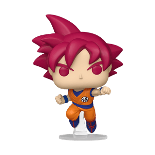 Super Saiyan God Goku Punching 2492 Dragon Ball Super Funko Pop Vinyl
