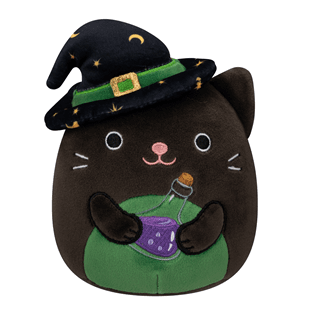 7.5" Black Cat Squishmallows Plush