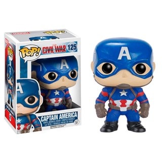 Captain America 125 Civil War Funko Pop Vinyl