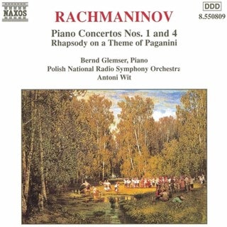 Rachmaninov: Piano Concertos Nos. 1 & 4/Rhapsody On a Theme Of...