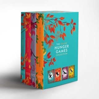 The Deluxe Hunger Games Collection - With Patterned Edges Paperback By Suzanne Collins