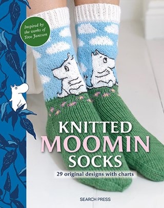 Knitted Moomin Socks Craft Kit Book