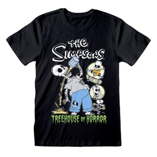 Treehouse Of Horror The Simpsons Black Tee